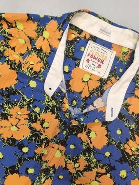 Volcom Stone Ozzy Wrong Button Down Hawaiian Surfer Shirt Size Extra Large